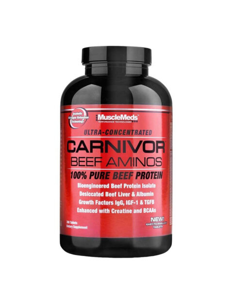 MUSCLEMEDS CARNIVOR BEEF AMINOS 300 TABLETS