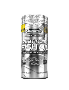 MUSCLETECH PLATINUM 100% FISH OIL 100 SOFTGELS
