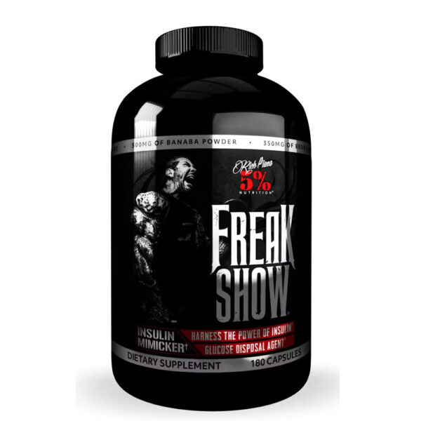 5% FREAK SHOW 180 CAPS