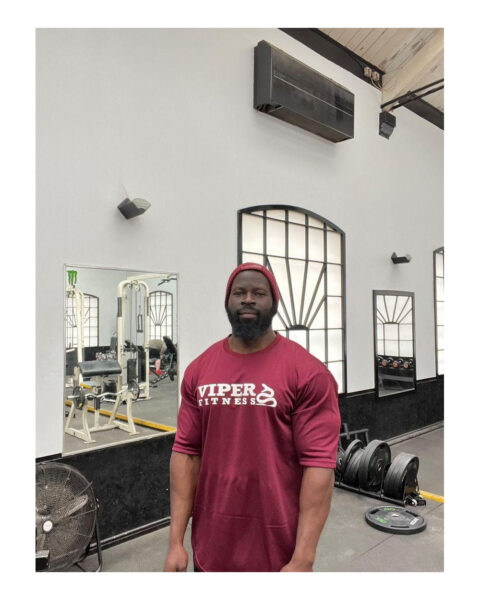 Viper Fitness Burgundy (Stay In Your Lane!) Oversized Tops