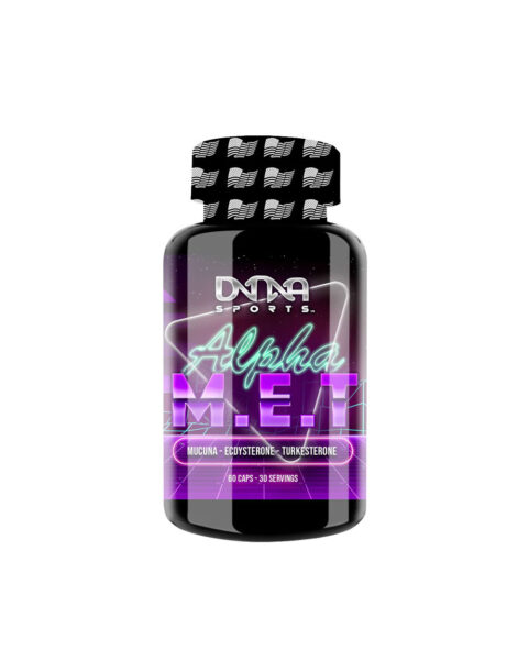 DNA SPORTS ALPHA M.E.T - NATURAL MUSCLE BUILDER (60 CAPS)
