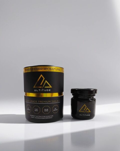 Altidude Shilajit Resin Gold Grade