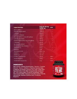 Xplosive Ape Don’t Talk To Me Pre-Workout