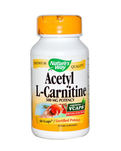 NATURE'S WAY ACETYL L-CARNITINE 500MG