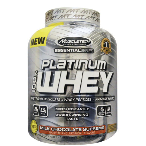 MUSCLETECH PLATINUM 100% WHEY 2.28 KG
